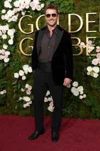 Feature Glen Powell Is As Handsome As Ever at the 2025 Golden Globes